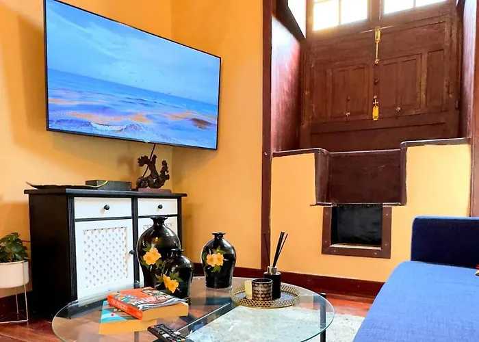 Peaceful House With Terrace In - Mountain View Semesterbostad Garachico (Tenerife)